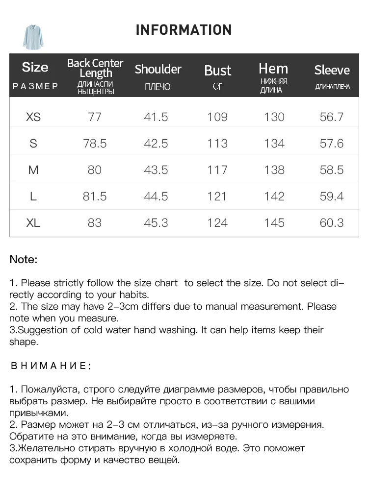 FSLE Women Summer Shirt Skirt Sets Polo Neck Thin Long Sleeve Sun Protecting Tops Elastic Waist Blue Shorts 24FS12147+24FS12148