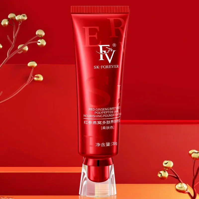 1/3pcs FV Concealer Cream Foundation Original Maquillaj Red Ginseng Herbal Skin Care Face Base Makeup Liquid Blemish Cover