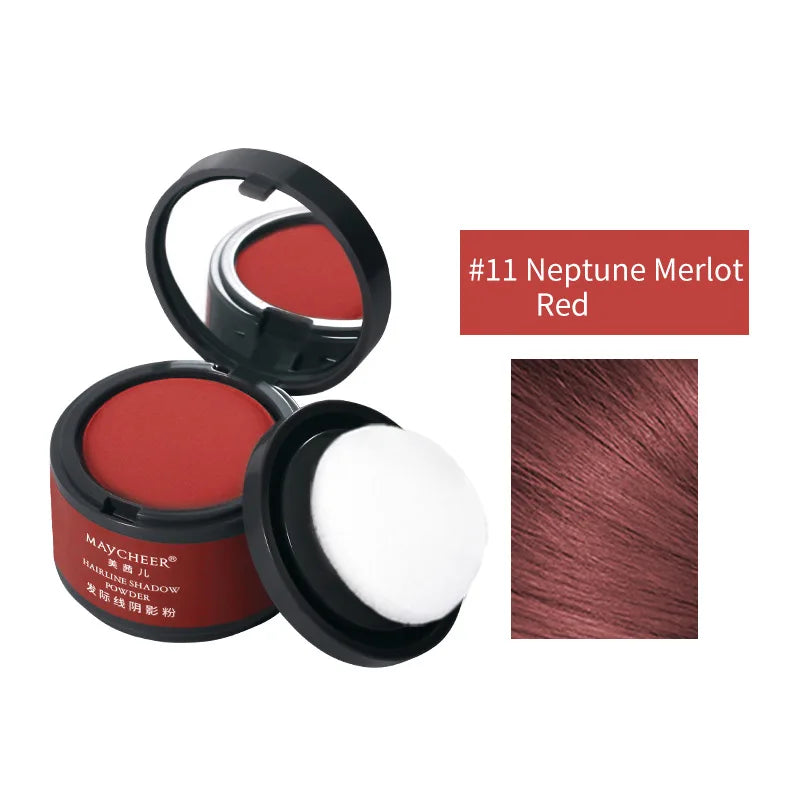MAYCHEER Hairline Shadow Powder Hair Hair Fluffy Powder Instantly Modified Hair Edge Filled Forehead Hairline