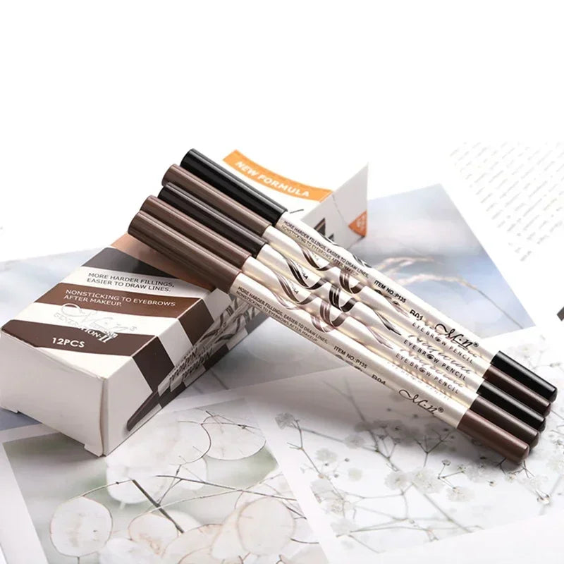 Makeup Eyebrow Pencil Eyebrow Marker Waterproof Eyebrow Tattoo for Eyebrows 5 Colors Enhancer Dye Tint Pen Long Lasting