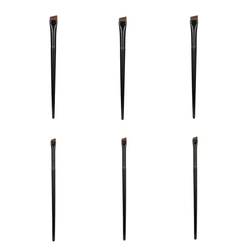 New 2 pieces/set eyebrow contour brush eyebrow eyeliner brush portable small angle eyebrow brush female makeup tool