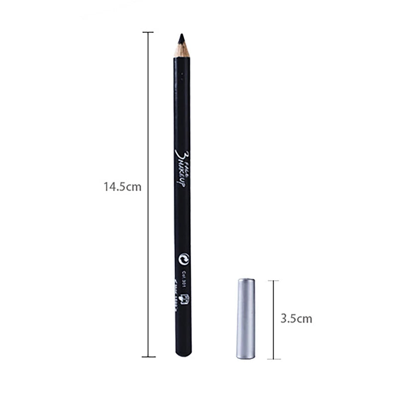 1pcs Professional Makeup Black Brown Eyeliner Matte Eyebrow Pencil Waterproof Lasting Smooth Pen Beauty Tool Accessories