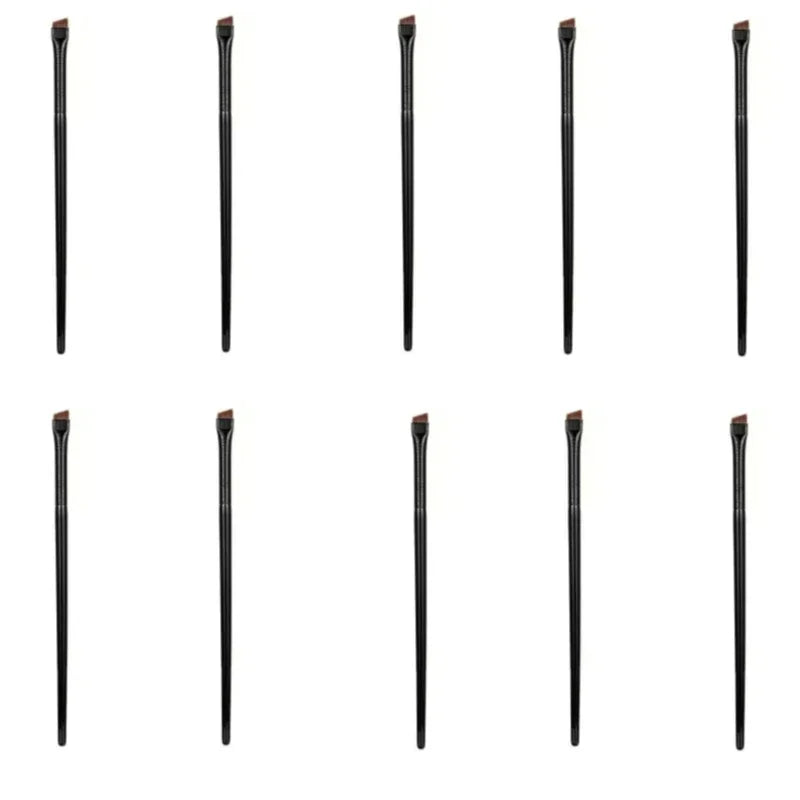 New 2 pieces/set eyebrow contour brush eyebrow eyeliner brush portable small angle eyebrow brush female makeup tool
