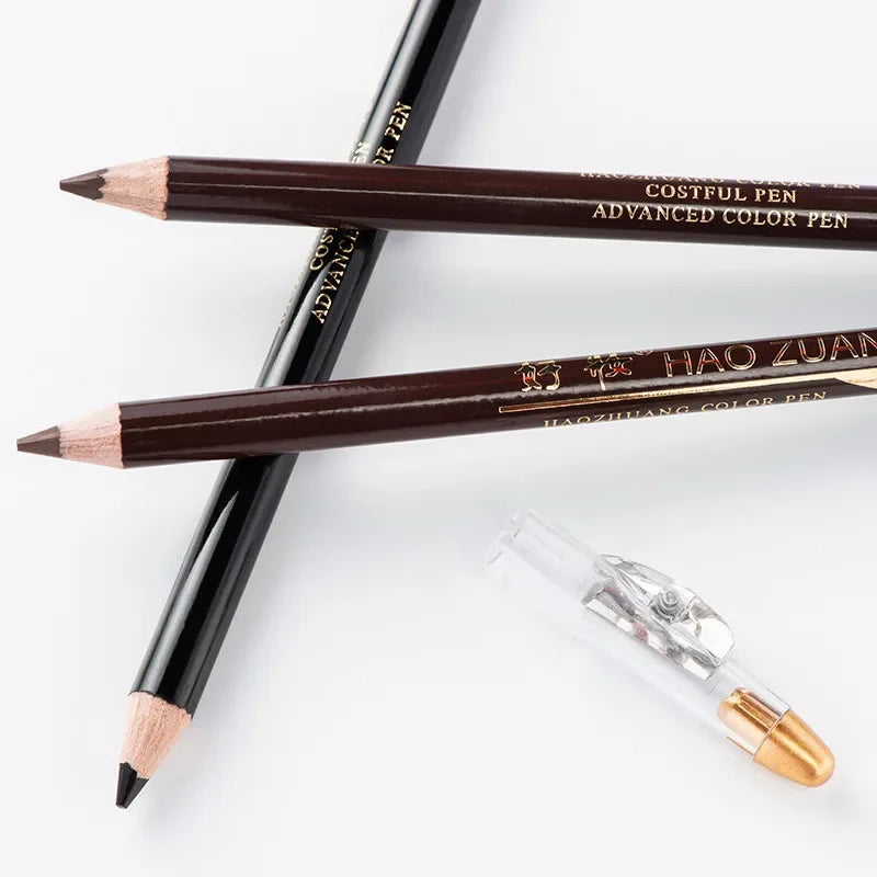 Eyebrow Pencil Waterproof Eye Brow Eyeliner Eyebrow Pen Brown/Black With Sharpener Eye Makeup Beauty Cosmetic Tool