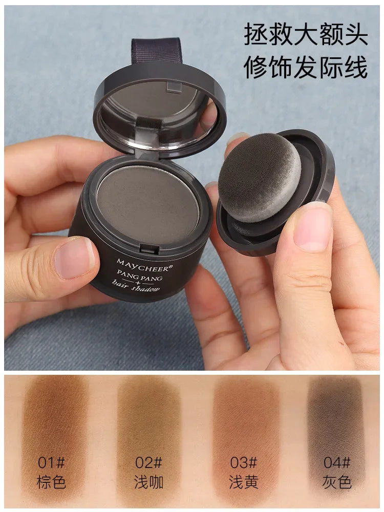 MAYCHEER Hairline Shadow Powder Hair Hair Fluffy Powder Instantly Modified Hair Edge Filled Forehead Hairline
