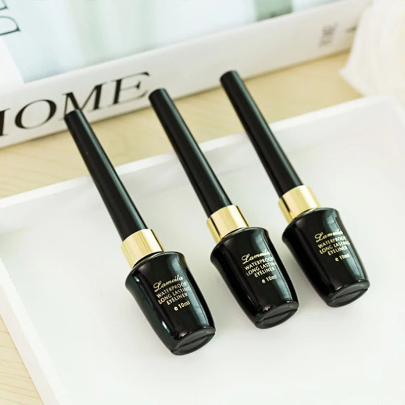 Long-lasting Waterproof Eyeliner Pen Black Liquid Makeup Quick-drying Ultra-fine Brush Head Liquid Small Brush Pen Korean