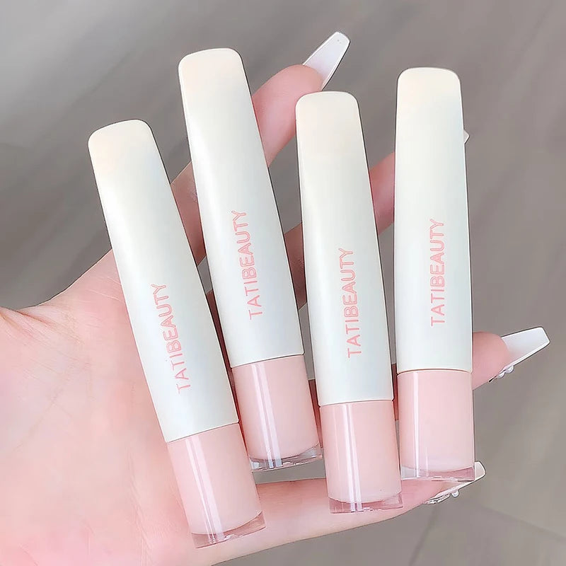 Jelly Lip Gloss Lasting Nude Pink High Gloss Lip Glaze Moisturizing Lipstick Mirror Water Lip Tint Korean Beauty Lip Care Makeup