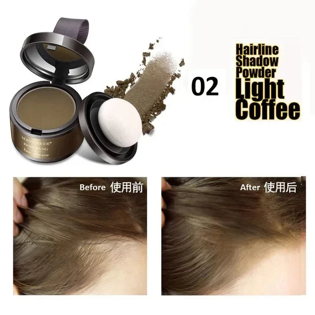 MAYCHEER Hairline Shadow Powder Hair Hair Fluffy Powder Instantly Modified Hair Edge Filled Forehead Hairline