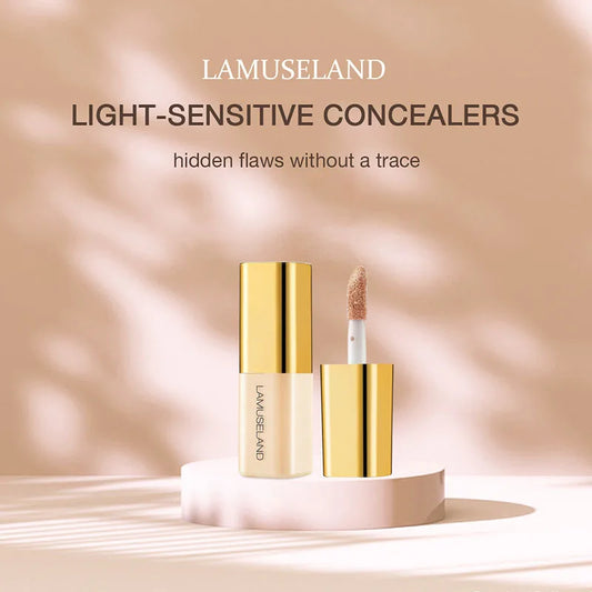 Mini Moisturizing Liquid Concealer Full Coverage Pores Dark Circles Foundation Cream Oil Control Invisible Face Makeup Cosmetics