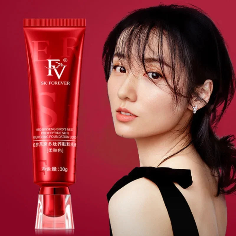 1/3pcs FV Concealer Cream Foundation Original Maquillaj Red Ginseng Herbal Skin Care Face Base Makeup Liquid Blemish Cover